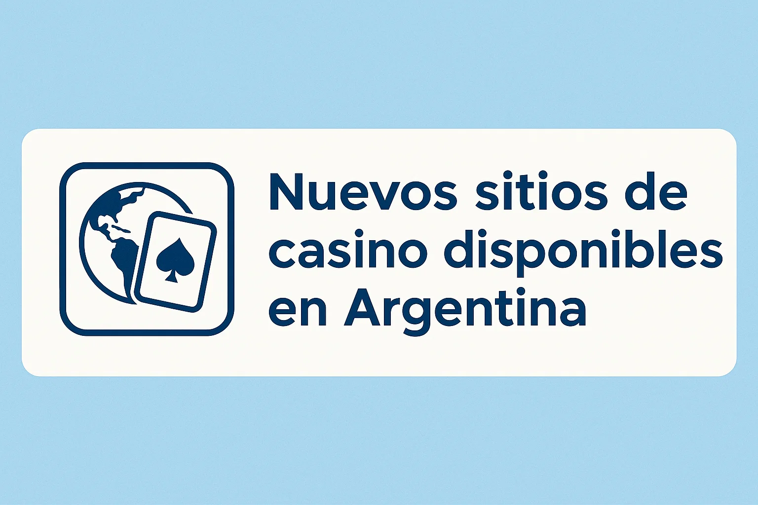 Nuevos sitios de casino disponibles en Argentina